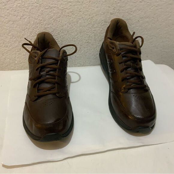 New Balance Men's 928v3 Walking Shoes Brown Leather MW928BR3 Size 10/44 - Picture 1 of 14